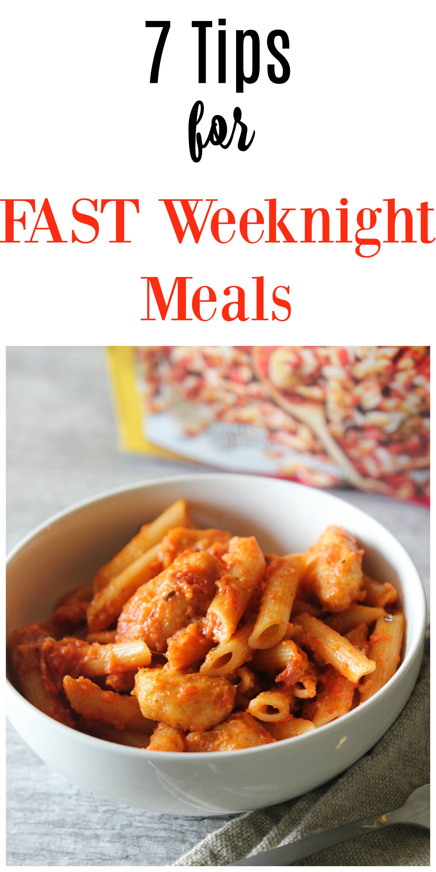 7 tips for fast weeknight meals