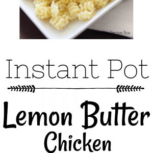 Instant Pot Lemon Butter Chicken