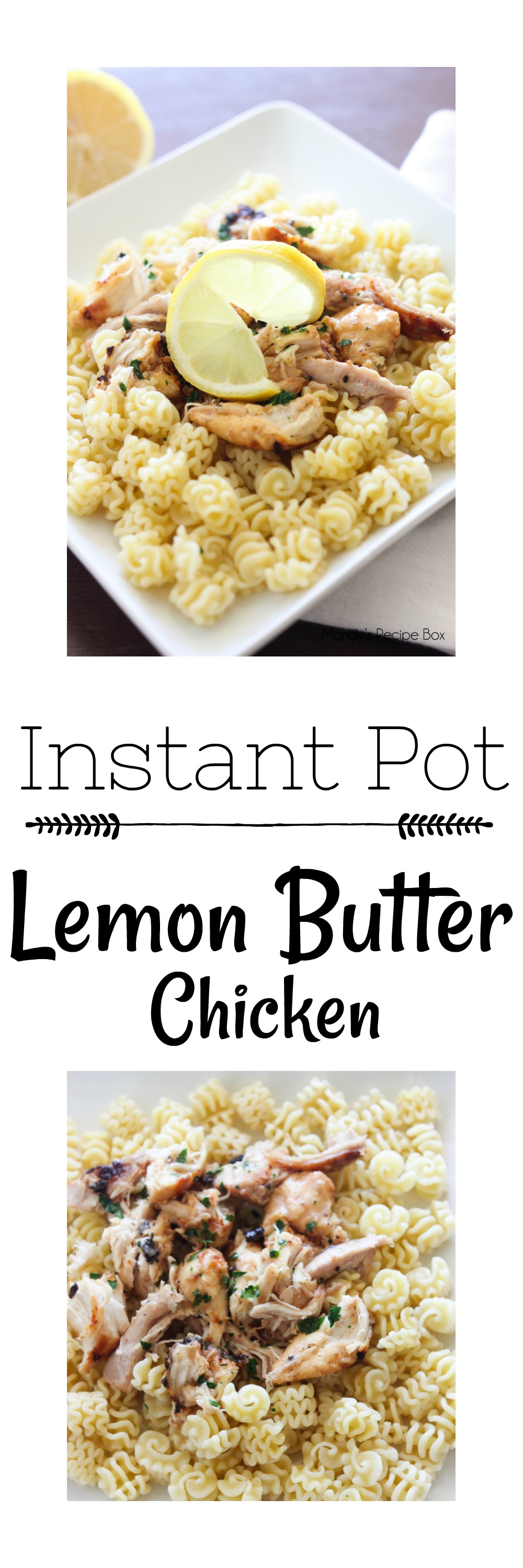 Instant Pot Lemon Butter Chicken 