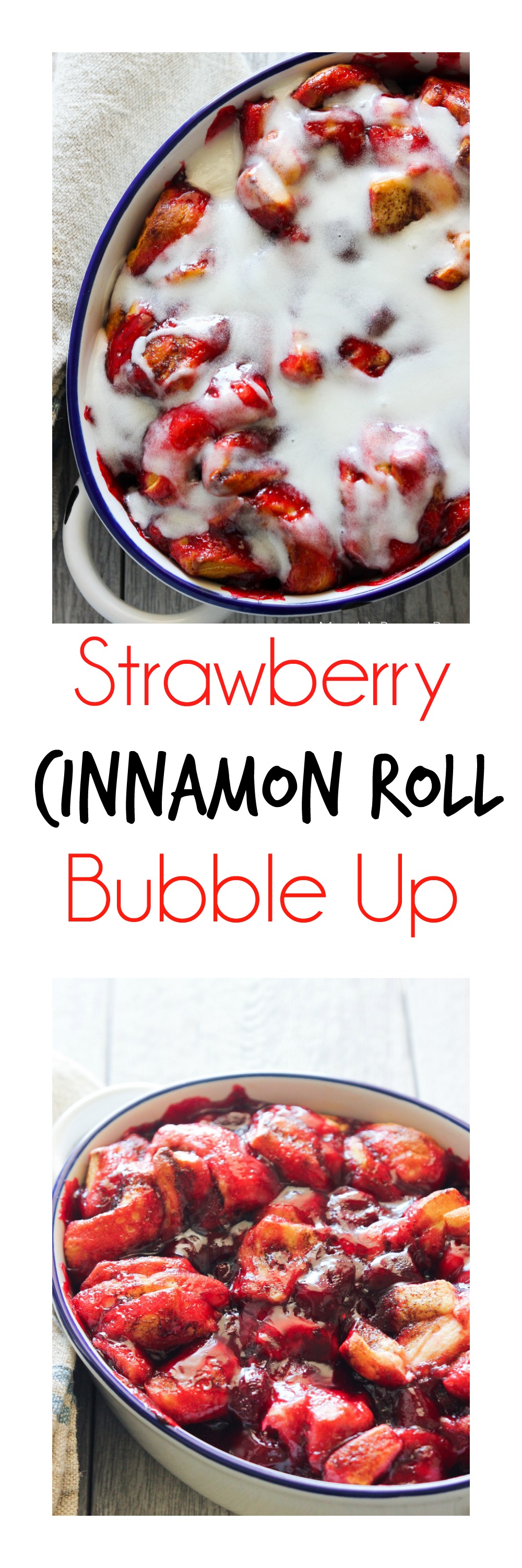 Strawberry Cinnamon Roll Bubble Up 